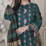 Vital V2 Luxury Embroidered Lawn MFD-23-V2-05 - Green - MURASHE