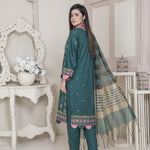Vital V2 Luxury Embroidered Lawn MFD-23-V2-05 - Green - MURASHE
