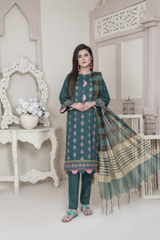 Vital V2 Luxury Embroidered Lawn MFD-23-V2-05 - Green - MURASHE