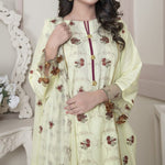Vital V2 Luxury Embroidered Lawn MFD-23-V2-06 - Cream - MURASHE