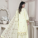Vital V2 Luxury Embroidered Lawn MFD-23-V2-06 - Cream - MURASHE