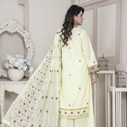 Vital V2 Luxury Embroidered Lawn MFD-23-V2-06 - Cream - MURASHE