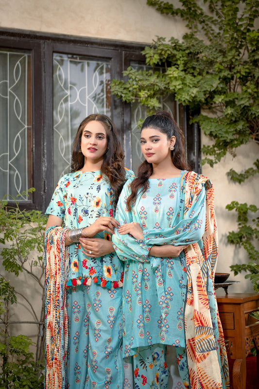 Zimal Luxury 3 Piece Suit D-09