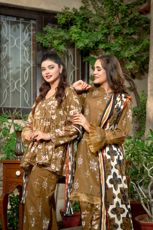 Zimal Luxury 3 Piece Suit D-11