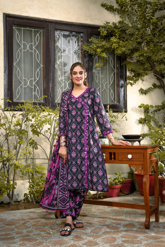 Zimal Luxury 3 Piece Suit D-12