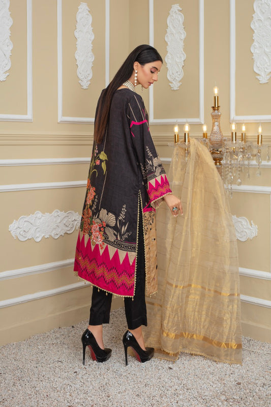 IPEK - MFD-22-VS2 - Viscose Embroidered 3 Pc