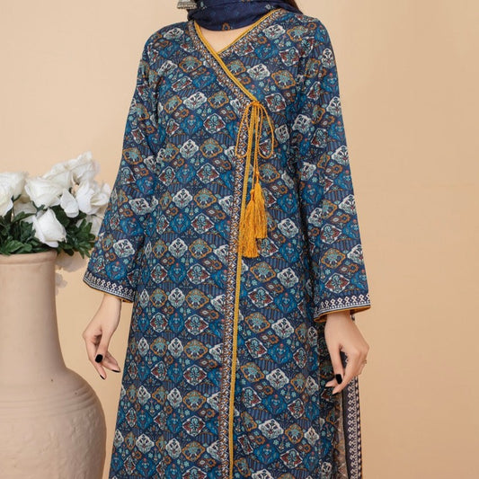 Tarz - MFD-23-B-03 - Super Fine Printed Lawn 3 Pc